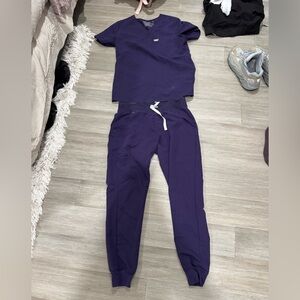 Figs Purple Jam Scrub Set